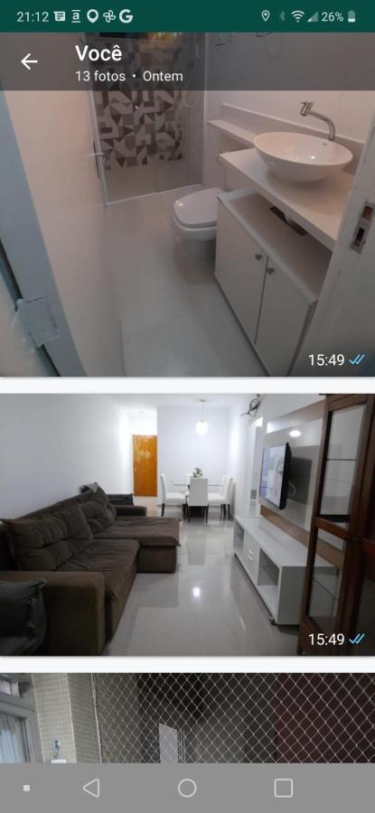 Apartamento Pe Na Areia Guarujá Exterior foto