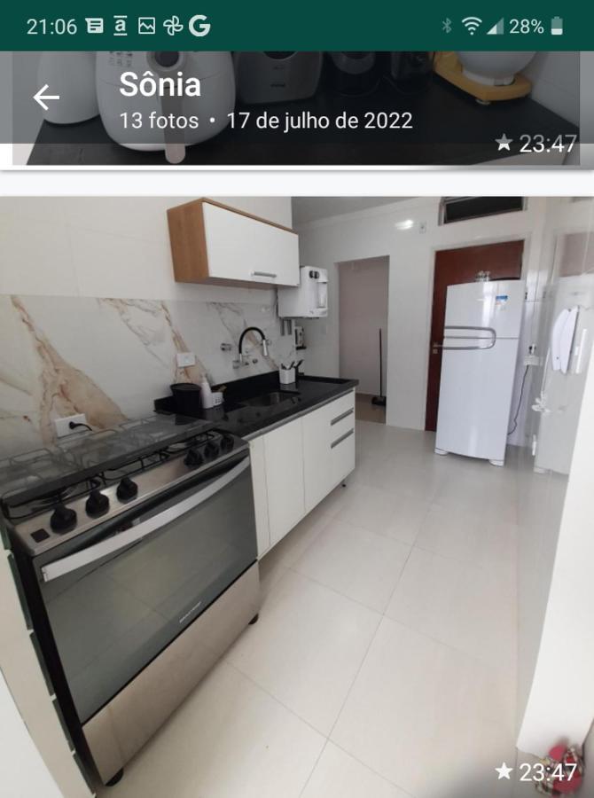 Apartamento Pe Na Areia Guarujá Exterior foto